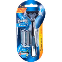 Skuveklis Wilkinson Sword Xtreme 3 Hybrid + 5 asmeņi vīriešiem