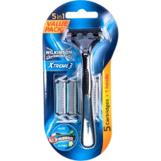 Skuveklis Wilkinson Sword Xtreme 3 Hybrid + 5 asmeņi vīriešiem