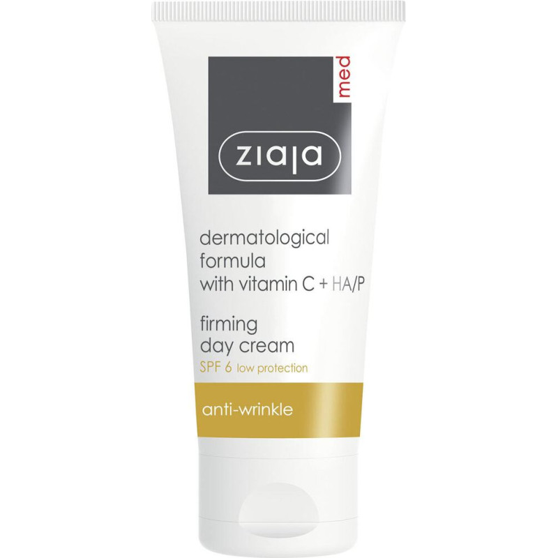 Dienas krēms - Ziaja Med - C vitamīns - SPF 6 - 50 ml - Mitrinošs visiem ādas tipiem