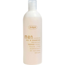Vīriešu dušas želeja un šampūns Mountain Pepper 400 ml