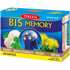 Uztura bagātinātājs B15 MEMORY (B15 Atmiņa),Terezia, 60 kaps.