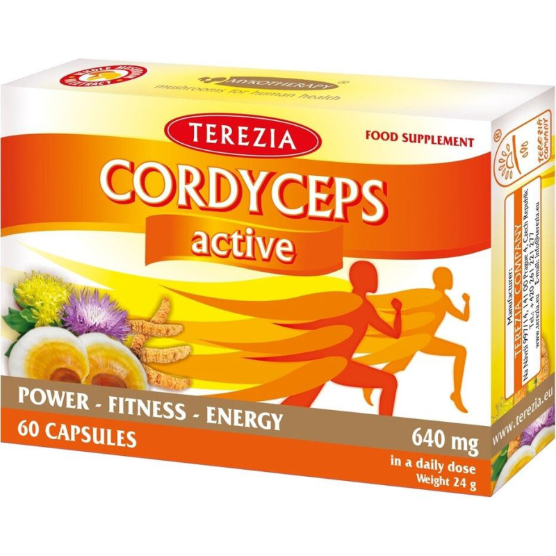 TEREZIA COMPANY - Cordyceps Active 60 kapsulas
