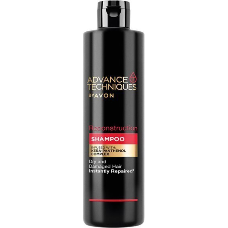 Atjaunojošs šampūns ar Kera-Panthenol kompleksu Avon Advance Techniques Reconstruction, 400ml