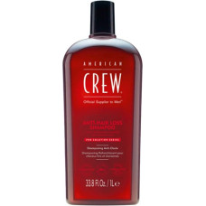 Šampūns pret matu izkrišanu - American Crew - 1000ml - Tilpums - Aizsardzība - Attīrīta galvas āda