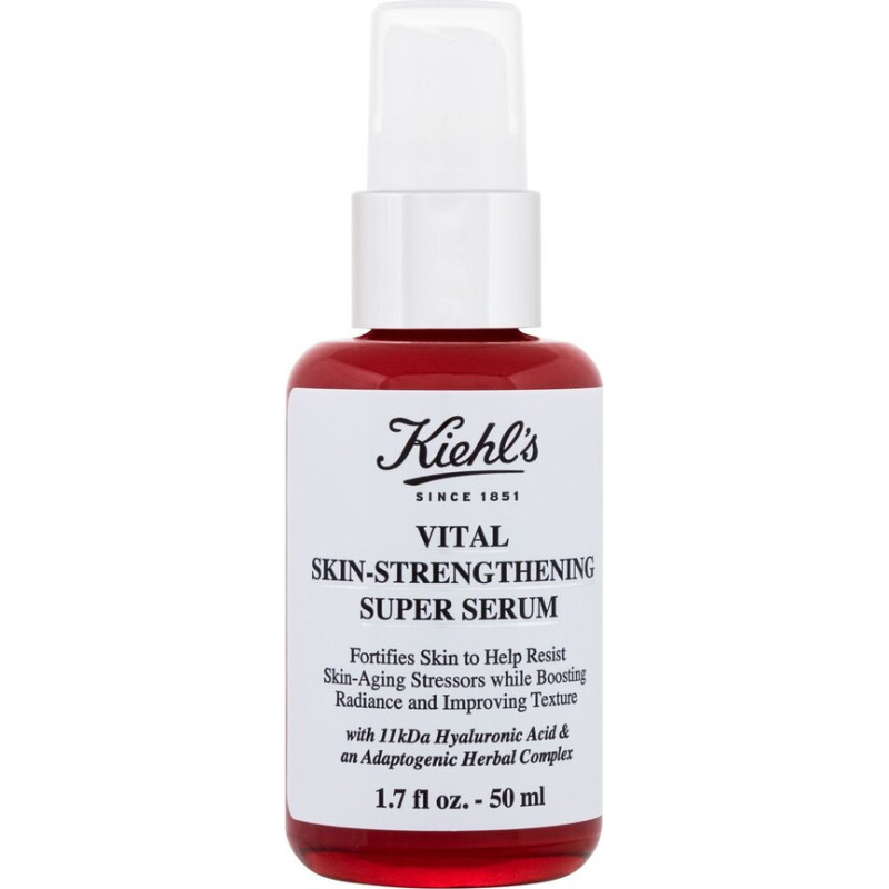 Sejas serums - KIEHL'S - Vital Skin-strengthening Super É - 50ml - Bez parabēniem - Visu veidu ādai