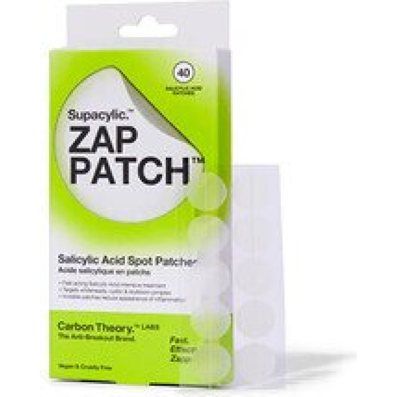 Supacylic. Zap Patch Salicylic Acid Spot Patches - Náplasti na akné 40 ks
