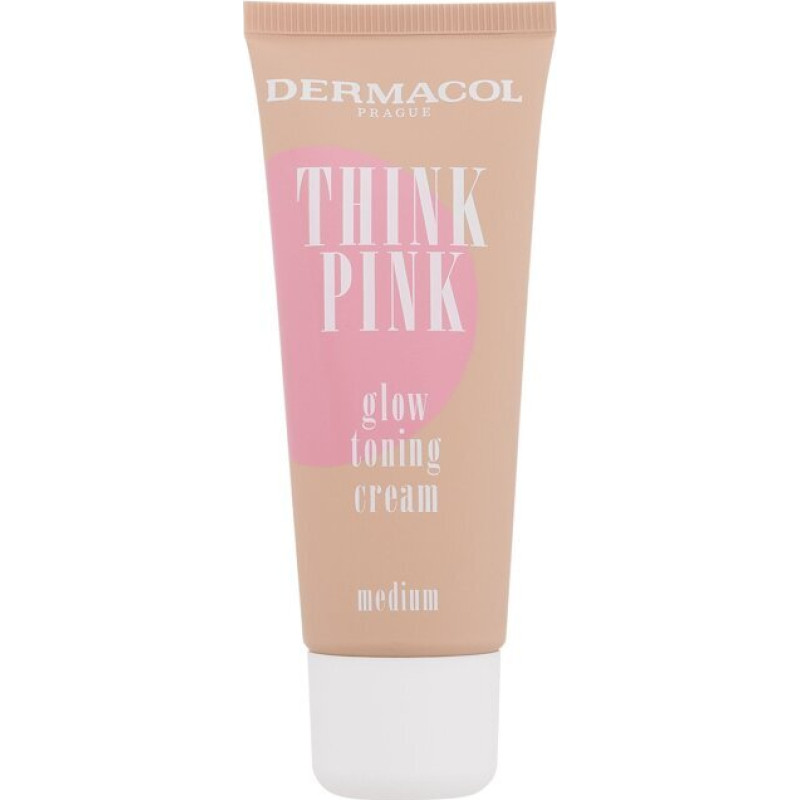 Tonējošs krēms Dermacol Think Pink Medium, izgaismojošs, mitrinošs, 30 ml