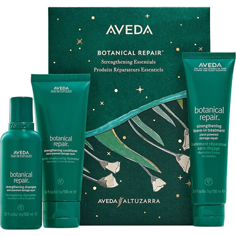 Matu kopšanas komplekts Aveda Botanical Repair dāvanu komplekts bojātiem matiem, stiprinošs, mirdzumu piešķirošs
