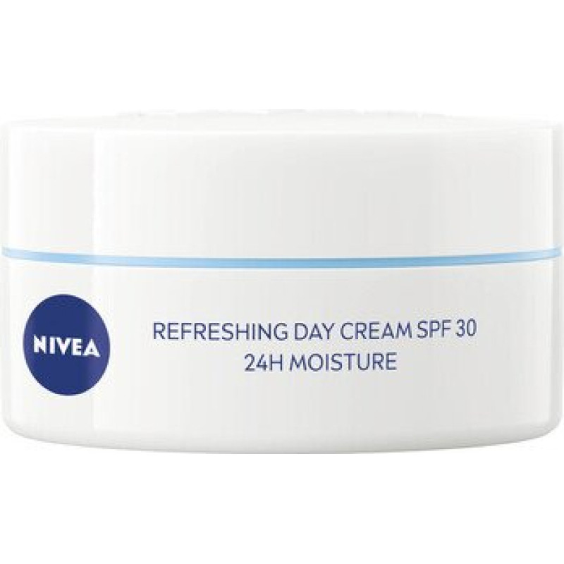 NIVEA Essential Atsvaidzinošs Dienas Krēms SPF 30 – Mitrinošs Sejas Krēms 50 ml