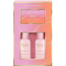 Ķermeņa kopšanas dāvanu komplekts Baylis & Harding ar jojobu, vaniļu un mandeļu eļļu, 3 gab.