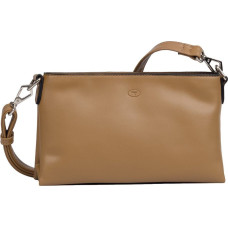 Plecu soma - TOM TAILOR - Poppy Cross Bag S - Gaiši brūns - 24x14x6 cm - Sievietēm