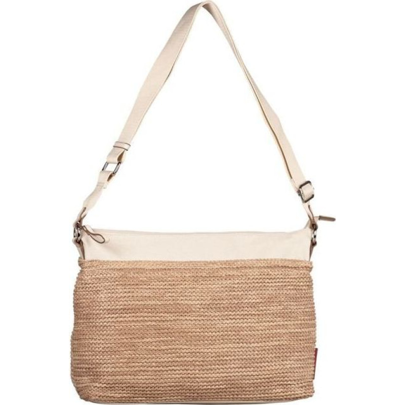 Plecu soma - TOM TAILOR - Vicky Hobo soma M - Beigā krēmkrāsā - 35x31x11 cm - 477 g