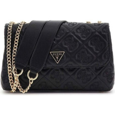 GUESS melns pleca soma sievietēm - Adelasia Convertible Xbody Flap Bag 313033