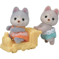 Mini-univers - SYLVANIAN FAMILIES - Husky dvīņi - Oranžs - Jauktas - 3 gadi+