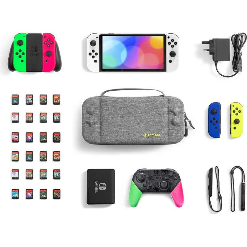 Tomtoc Nintendo Switch pārnēsāšanas futrālis