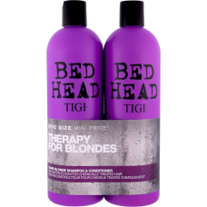 Gaišumatu kopšanas komplekts Tigi Bed Head Dumb Blonde: šampūns, 750 ml + balzams, 750 ml