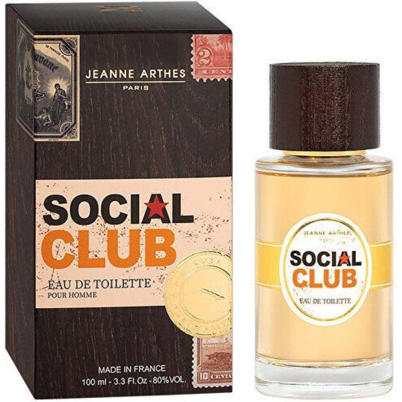 Jeanne Arthes Social Club tualetes ūdens vīriešiem 100ml