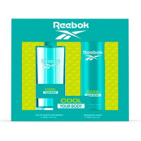 Komplekts Reebok Cool Your Body For Women EDT sievietēm: tualetes ūdens, 100 ml + dezodorants sprejs, 150 ml