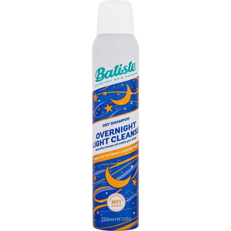 Sausais matu šampūns Overnight Light Cleanse, 200 ml