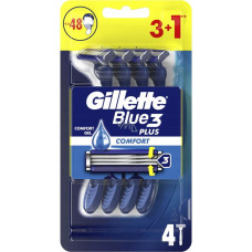 Vienreizlietojamo skūšanās komplekts Gillette Blue3 Comfort, 4 gab.