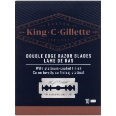 Rezerves skuvekļi King Double Edge Razor Blades, 10 gab.