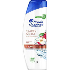Matu šampūns pret blaugznām Head & Shoulders Clarify Shine, 400 ml