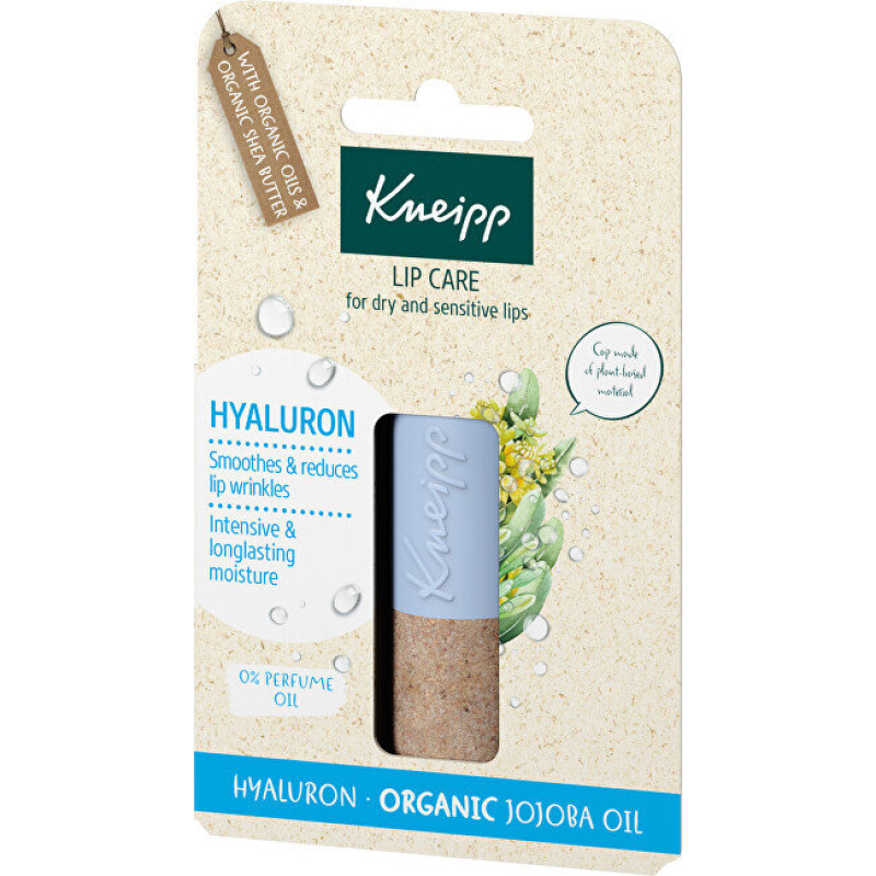 Lūpu balzams Kneipp Hyaluron caurspīdīga mitrinoša kopšana 4,7 g