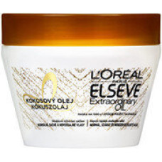 Matu maska ​​ar kokosriekstu eļļu normāliem un sausiem matiem Elseve Extraordinary Oil 300 ml