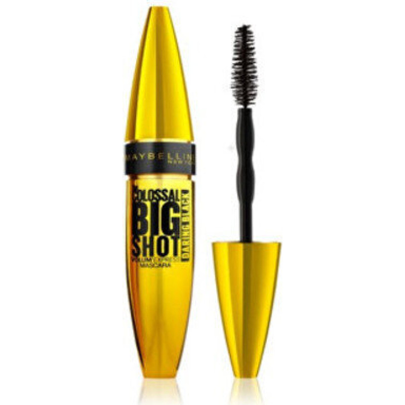 Maybelline Volum 'Express The Colossal Big Shot Bolder - Skropstu tuša apjomam 9.5 ml, Bolder Black