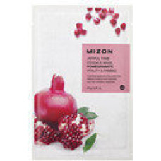 Loksnes sejas maska ar granātābolu Mizon Joyful Time Essence Mask Pomegranate 1gab.