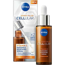 Seju izgaismojošs serums NIVEA Cellular Expert Filler C un E vitamīni antioksidējoša kopšana