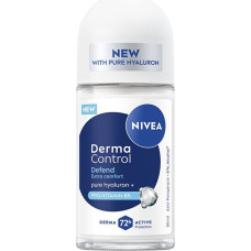 Rullīšu antiperspirants NIVEA Derma Control Defend 72 stundu aizsardzība jutīgai ādai 50 ml