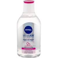 Maigumu nodrošinošs micelārais ūdens ar mandeļu eļļu Nivea Micellar Air 3in1 400 ml