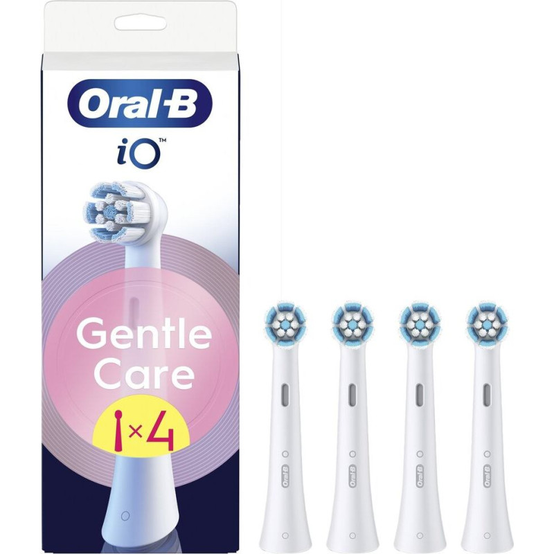 Zobu suku galvas - ORAL-B - iO Gentle Care - 4 gabali - Balts - Pieaugušajiem