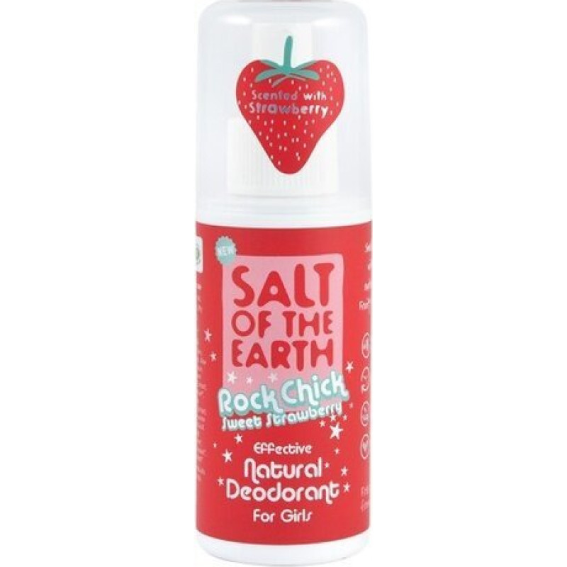 Dezodorants ar saldu zemeņu aromātu Jahoda Rock Chick Sweet Strawberry 100 ml