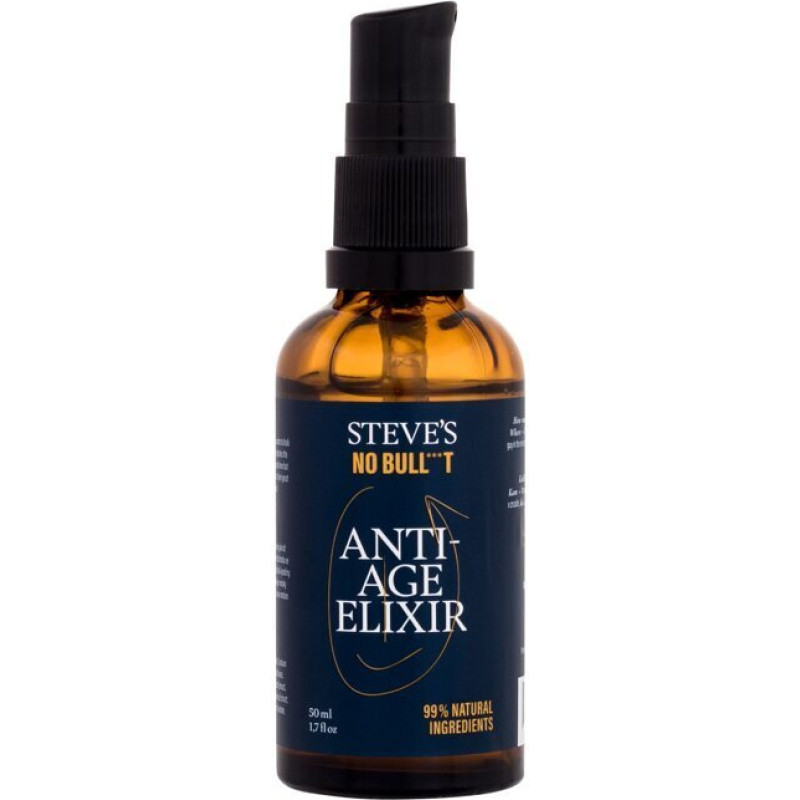 Mitrinošs serums Steve's Anti-Age Elixir vīriešiem, 50 ml