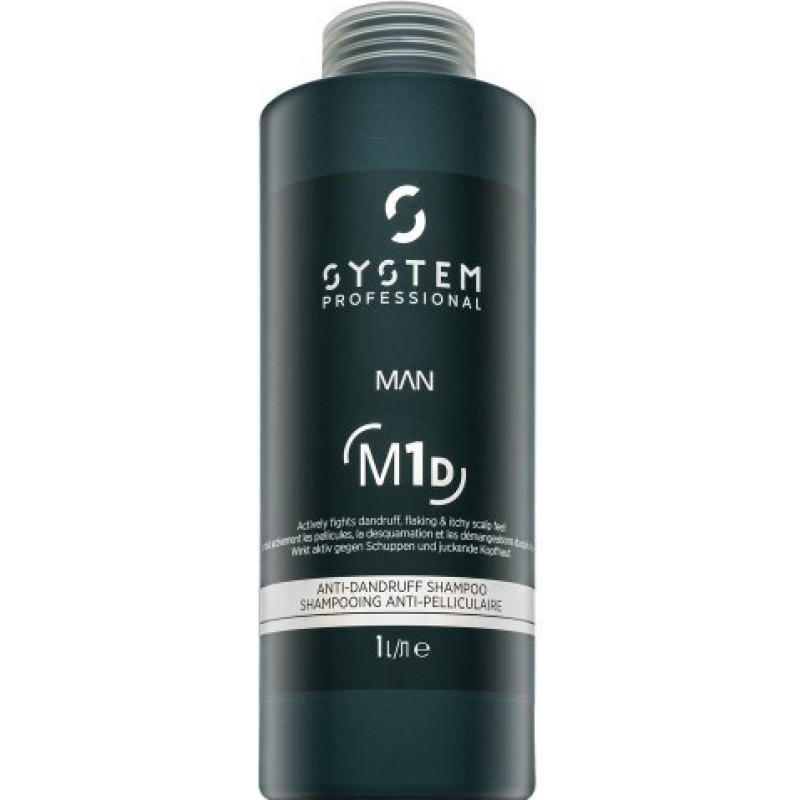 Šampūns pret blaugznām System Professional Man, 1000 ml
