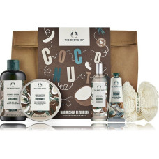 Ķermeņa kopšanas dāvanu komplekts The Body Shop Coconut liels komplekts Barojošs • Mitrinošs • Lutinošs