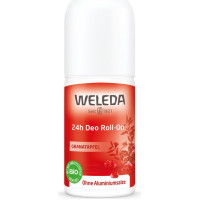 Rullīšu dezodorants ar granātābolu ekstraktu Weleda 24h Granatapfel, 50 ml