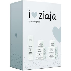 Komplekts I Love Ziaja Goat´s Milk Gift Set: dienas sejas krēms, 50 ml + nakts sejas krēms, 50 ml + roku krēms, 80 ml