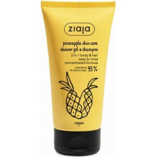 Ananāsu ādas kopšanas enerģiska dušas želeja un šampūns (dušas želeja un šampūns) 160 ml