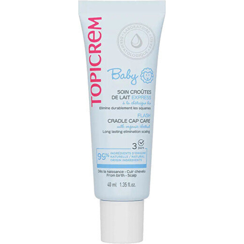 Topicrem Baby Soin Croûtes de Lait Izteikts jau no dzimšanas 40 ml