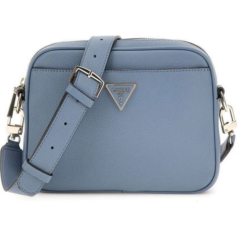 GUESS Sieviešu gaiši zilā plecu soma - Meridian Girlfriend kameru soma S Slate 297953