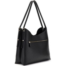 GUESS Sieviešu melna pleca soma - Lefia Liela Hobo soma L 311584