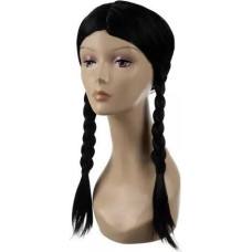 Sieviešu parūka - bizītes, melna