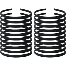 Yoosit 20 Pack Sieviešu melna galvas lenta