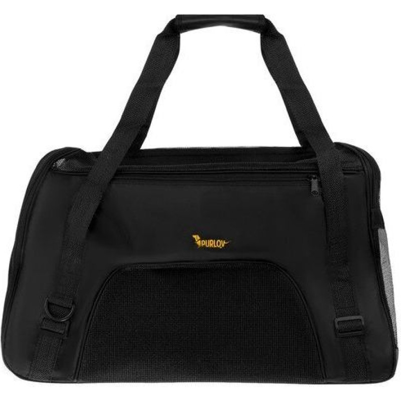 Purlov transportēšanas soma sunim/kaķim, melna