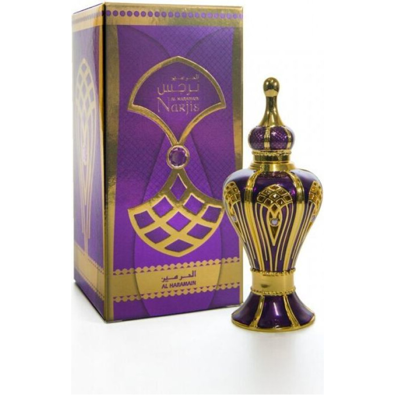 Koncentrēta Parfimērijas Eļļa Al Haramain Narjis Sievietei un Vīrietim 15ml