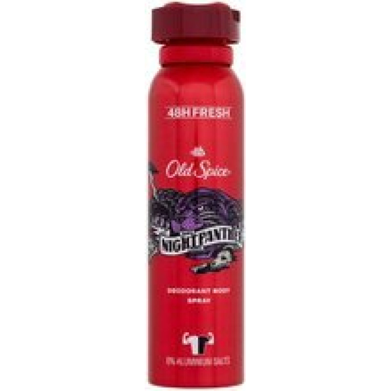 Dezodorants aerosols Old Spice NightPanther 150 ml ilgstošs svaigums