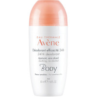 Avene ķermeņa 24 stundu dezodorants ar rullīti, 50 ml